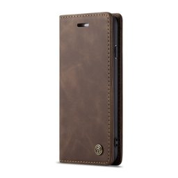 CASEME Flip tok Apple iPhone SE 2022 / 2020 iPhone 8/7 sötétbarna