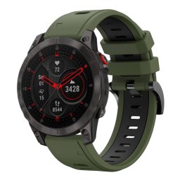 DOUBLE – SZÍNES RUBBER RUBBER Garmin Epix Gen 2 (2. generációs) készülékhez, sötétzöld