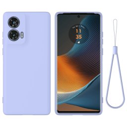 RUBBER Védőburkolat Motorola Edge 50 Fusion lila színhez