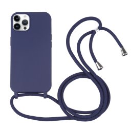 ROPE Borító zsinórral Apple iPhone 16 Pro kék