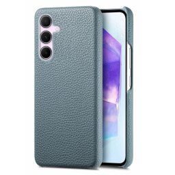 LEATHER CASE Védőburkolat Samsung-hoz Galaxy A55 5G kék