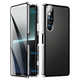 Mágneses borító 360 Sony Xperia 1 VI ezüsthöz