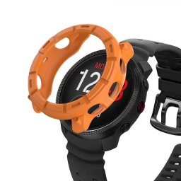 TPU HALF COVER Polar Vantage M3 burkolat narancssárga