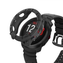 TPU HALF COVER Polar Vantage M3 borító fekete