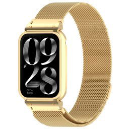 SET MILANESE Fém óratok + szíj Xiaomi Smart Band 9 Pro arany