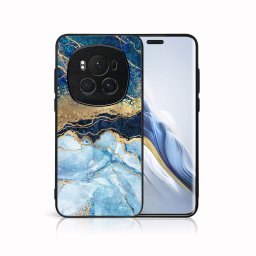 PROTEMIO MY ART Védőburkolat a Honor Magic6-hoz Pro 5G BLUE MARBLE (141)