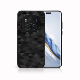 PROTEMIO MY ART Védőburkolat a Honor Magic6-hoz Pro 5G BLACK TRIANGLES (232)