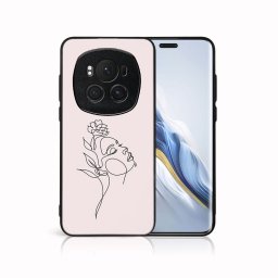 PROTEMIO MY ART Védőburkolat a Honor Magic6-hoz Pro 5G ROSE GIRL (198)