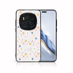 PROTEMIO MY ART Védőburkolat a Honor Magic6-hoz Pro 5G NARANCS TERRAZZO (165)