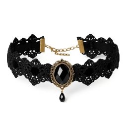 Gótikus vámpír choker nyaklánc