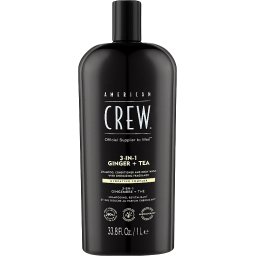 American Crew 3-in-1 Ginger + Tea Shampoo, Conditioner and Body Wash 1000 ml ()