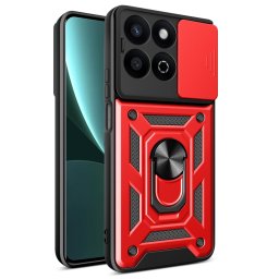 RING KAMERA Borító tartóval Honor 200 Smarthoz 5G piros