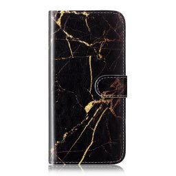 ART Tárcahuzat a Honor-hoz 200 Smart 5G BLACK MARBLE