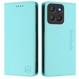 RINA Felhajtható tok Motorola Moto G15 / G15 Power mentolhoz