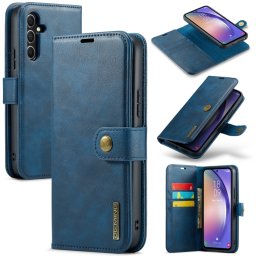 DG.MING Pénztárca tok 2in1 Samsung Galaxy A35 5G kék