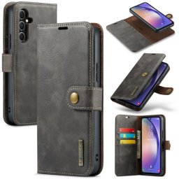 DG.MING Pénztárca tok 2in1 Samsung Galaxy A35 5G szürke