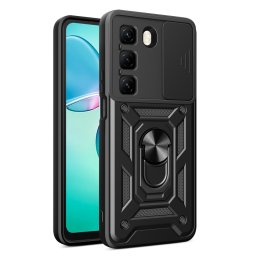RING KAMERA Borító tartóval Infinix Hot 50 / Hot 50 5G fekete