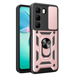 RING KAMERA Borító tartóval Infinix Hot 50 / Hot 50 5G rózsaszín
