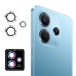 ENKAY ALU Kameraüveg Xiaomi Redmi Note 14 SILVER