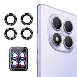 ENKAY ALU Kameraüveg Xiaomi Redmi Note 14 Pro BLACK