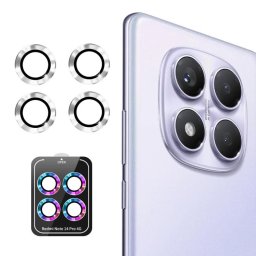 ENKAY ALU Kameraüveg Xiaomi Redmi Note 14 Pro SILVER