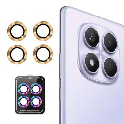 ENKAY ALU Kameraüveg Xiaomi Redmi Note 14 Pro GOLDEN