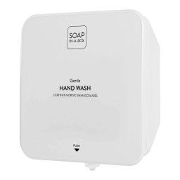 Soap-In-A-Box fényes fehér szappan adagoló