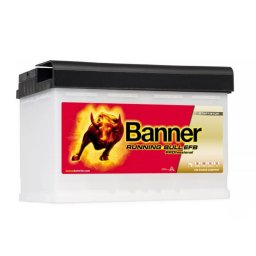 BANNER 12V 75Ah 700A 57511 Running Bull EFB autó akkumulátor
