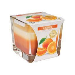 Illatos gyertya üvegben Bispol Orange 170g