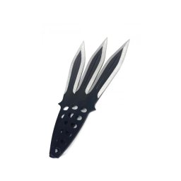 VENGEANCE dobókés készlet, tokkal, 23 cm, 3 db