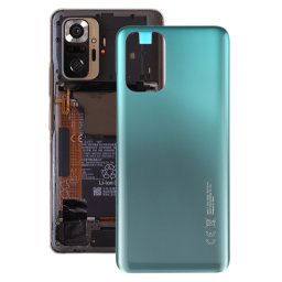 Hátlap (akkumulátor fedél) Xiaomi Redmi Note 10 zöld