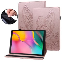 ART BUTTERFLY kihajtható tok Amazon Kindle Paperwhite 4 / 3 / 2 / 1 rózsaszín