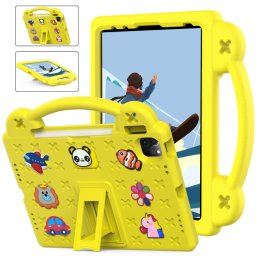 FANY Gyermek tablettafólia Apple iPad Air 11 2025 / Air 11 2024 sárga