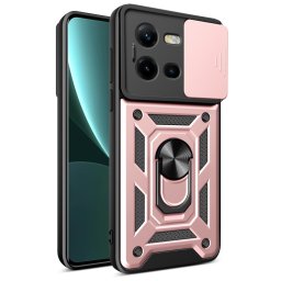 RING KAMERA Borító tartóval Vivo X80 Lite 5G rózsaszín