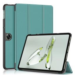 LEATHER Csuklós burkolat a OnePlus Pad számára Go green