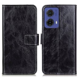 RETRO Pénztárcahuzat Motorola Moto G85 5G fekete