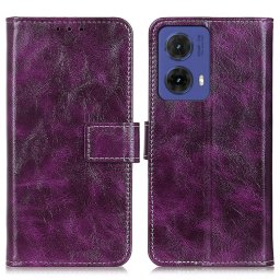 RETRO Pénztárcahuzat Motorola Moto G85 5G lila