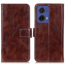 RETRO Pénztárcahuzat Motorola Moto G85 5G barna