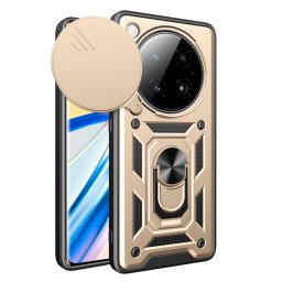 RING KAMERA Borító tartóval Infinix Zero 40 5G aranyhoz