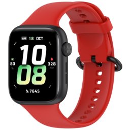 SILICONE Cserélhető heveder Honor-hoz Watch 5 piros