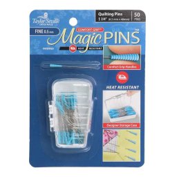 Taylor Seville Magic Pins - comfort grip - quilting gombostű - 48 mm hosszú, hőálló, 219560