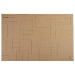 EXACOMPTA Könyökalátét, karton, 575x375 mm EXACOMPTA, "Eterneco(R)", barna