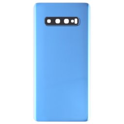 Hátlap (akkumulátor fedél) Samsung Galaxy S10 Plus kék