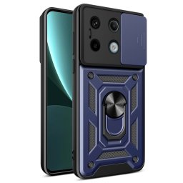 RING KAMERA Borító tartóval Xiaomi Redmi Note 13 Pro 5G kék