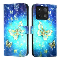ART Pénztárcahuzat a Xiaomi 14T számára Pro BLUE BUTTERFLY