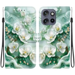 ART Pénztárcavédő a Motorola Edge 50-hoz Neo / ThinkPhone 25 JADE FLOWERS