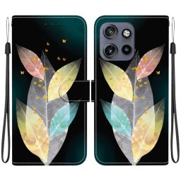 ART Pénztárca tok a Motorola Edge 50 számára Neo / ThinkPhone 25 SZÍNES LEVEK