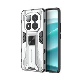 SUPERSONIC Védőtok állvánnyal Xiaomi Redmi Note 14 Pro 5G ezüst