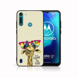 PROTEMIO MY ART Védőburkolat a Motorola Moto G8 Teljesítmény Lite GIRAFFE (180)