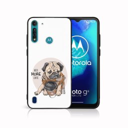 PROTEMIO MY ART Védőburkolat a Motorola Moto G8 Teljesítmény Lite MORE COFFEE (184)